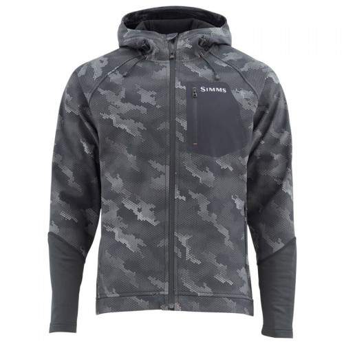  Simms Katafront Hoody, 3XL, Hex Camo Carbon