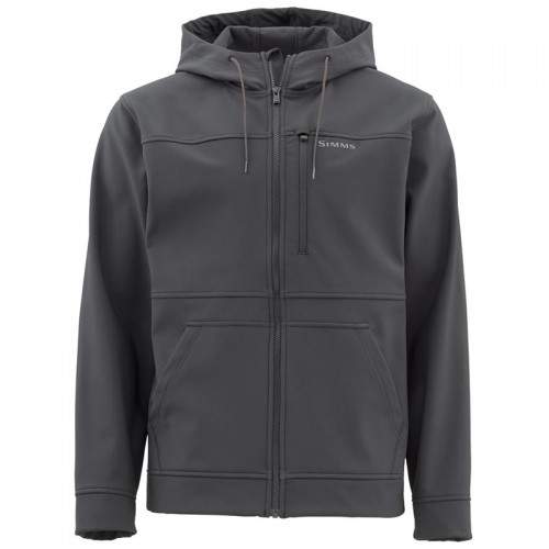  Simms Rogue Fleece Hoody, Raven, L