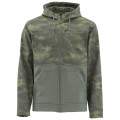  Simms Rogue Fleece Hoody, Hex Camo Croc, S