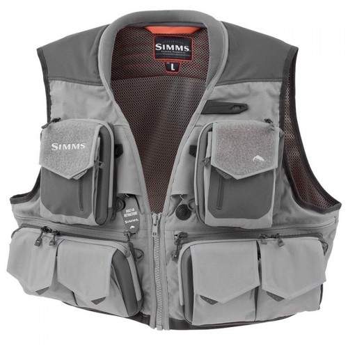  Simms G3 Guide Vest, L, Steel
