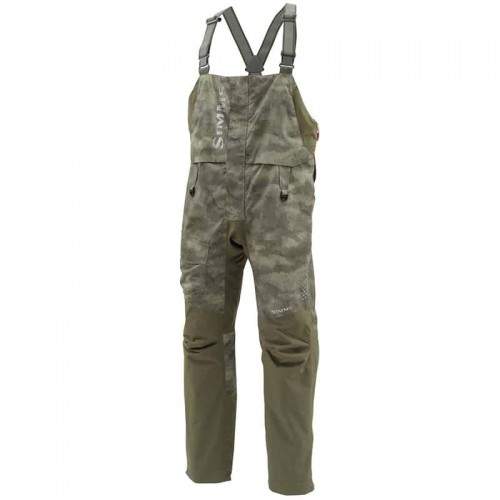  Simms Challenger Bib, XL, Hex Camo Loden