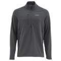  Simms Fleece Midlayer Top, XXL, Raven