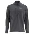  Simms Fleece Midlayer Top, XXL, Raven