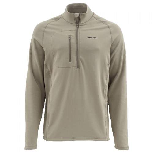  Simms Fleece Midlayer Top, L, Tumbleweed