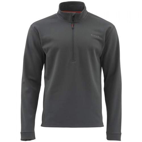  Simms Midweight Core Quarter-Zip, Carbon, L