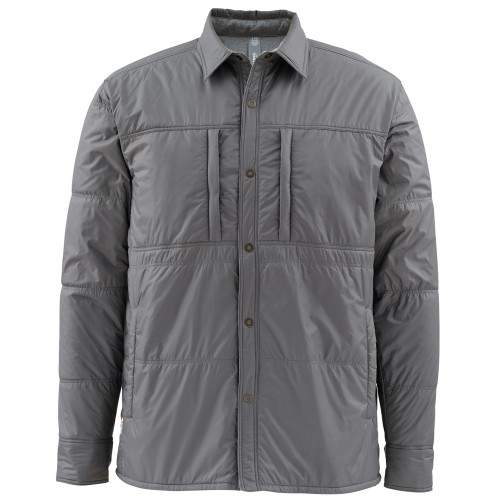  Simms Confluence Reversible Jacket, L, Charcoal
