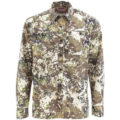  Simms EbbTide Shirt, L, River Camo