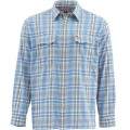  Simms Legend LS Shirt, XXL, Harbour Blue Plaid