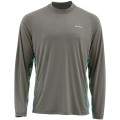  Simms Solarflex LS Crewneck Artist Series, XXL, Deyoung Bass Pewter