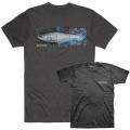  Simms DeYoung Seatrout T-Shirt, XL, Charcoal Heather