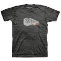  Simms Kype Jaw T-Shirt, S, Charcoal Heather