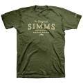  Simms The Original T-Shirt, XL, Military