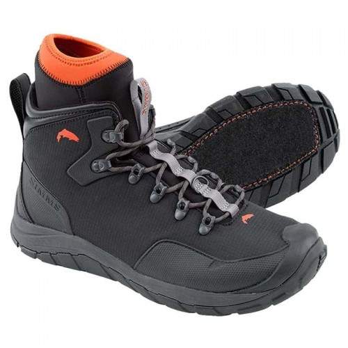  Simms Intruder Boot Felt, 10, Gunmetal