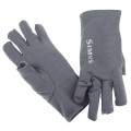  Simms Ultra-Wool Core 3-Finger Liner, XL, Carbon