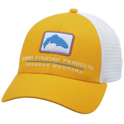 Кепка Simms Trout Icon Trucker Cap, Straw