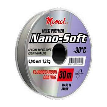 Леска Momoi Nano-Soft Winter 0.105мм 1.2кг 30м прозрачная