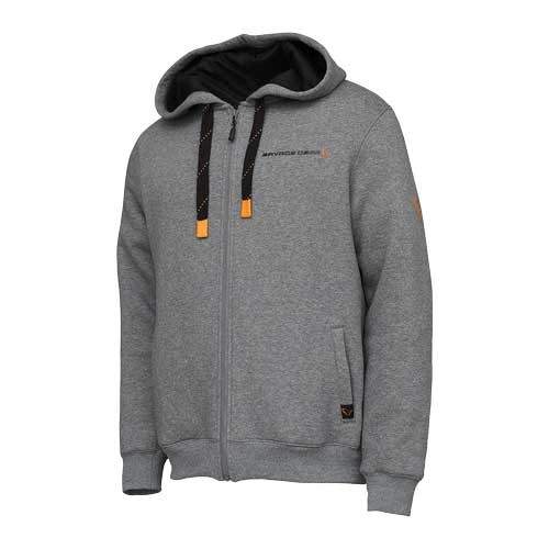  Savage Gear Classic Zip Hoodie Grey Melange .L, .73694