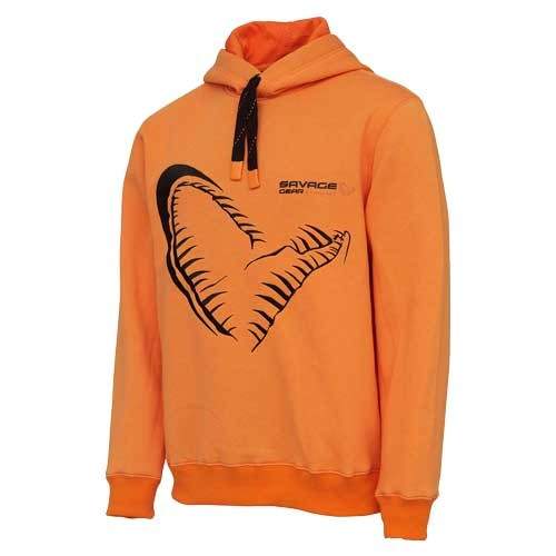  Savage Gear Mega Jaw Hoodie Sun Orange .L, .73866