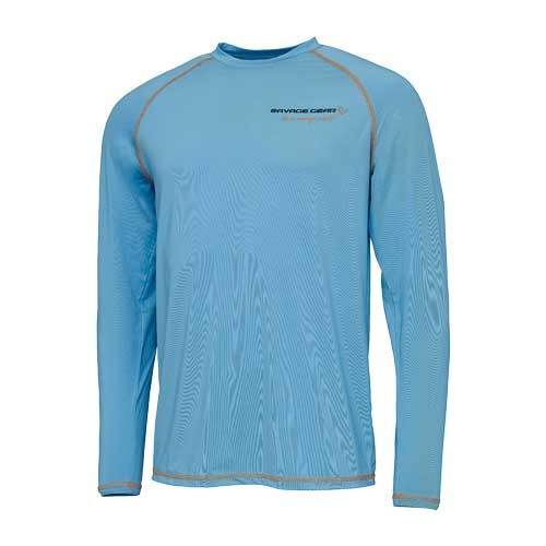  Savage Gear Aqua UV Tee Long Sleeve Bonnie Blue T-Shirt,  , .L, .73661
