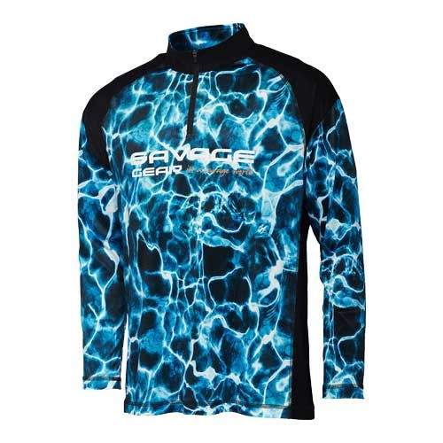  Savage Gear Marine UV Tee Long Sleeve Sea Blue T-Shirt,   .L, .73666