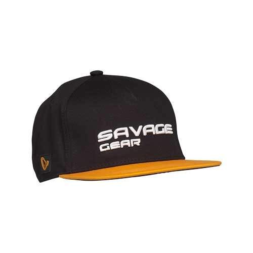 Кепка Savage Gear Flat Peak 3d Logo Cap Black Ink, арт.73713