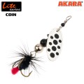 Блесна вращающаяся Akara Lite Series Coin 1 3,0 гр. 1/9 oz. A01