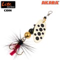 Блесна вращающаяся Akara Lite Series Coin 1 3,0 гр. 1/9 oz. A03