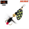 Блесна вращающаяся Akara Lite Series Coin 1 3,0 гр. 1/9 oz. A07