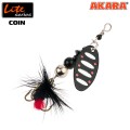 Блесна вращающаяся Akara Lite Series Coin 1 3,0 гр. 1/9 oz. A14