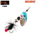 Блесна вращающаяся Akara Lite Series Coin 1 3,0 гр. 1/9 oz. A16
