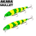 Воблер Akara Mullet 110F 14 гр. (1/2 oz 4,3 in) A69