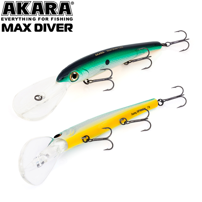  Akara Max Diver 120F 21 . (3/4 oz 4,7 in) A28