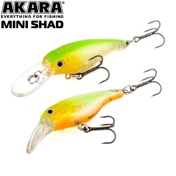  Akara Mini Shad 40SP 2,5 . (1/11 oz 1,6 in) A152