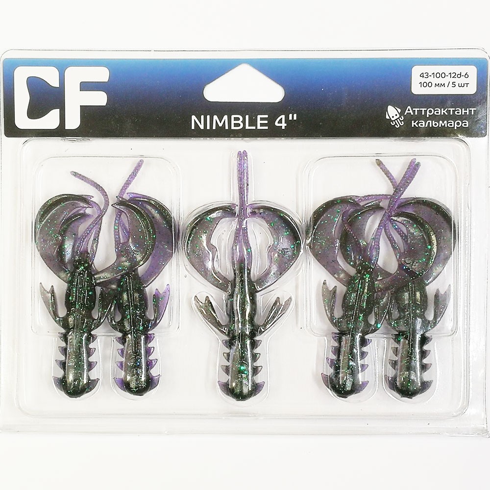  Crazy Fish NIMBLE 4 43-100-12d-6-V