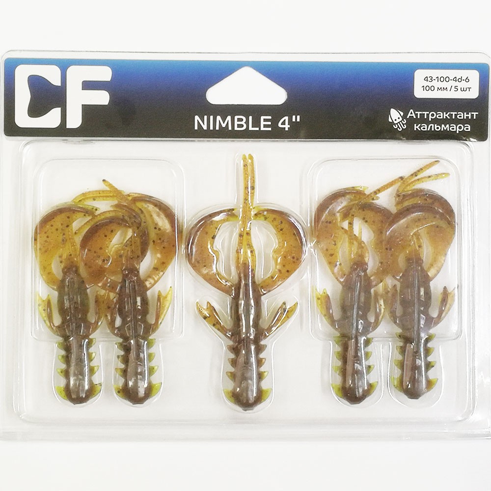   Crazy Fish NIMBLE 4 43-100-4d-6-V