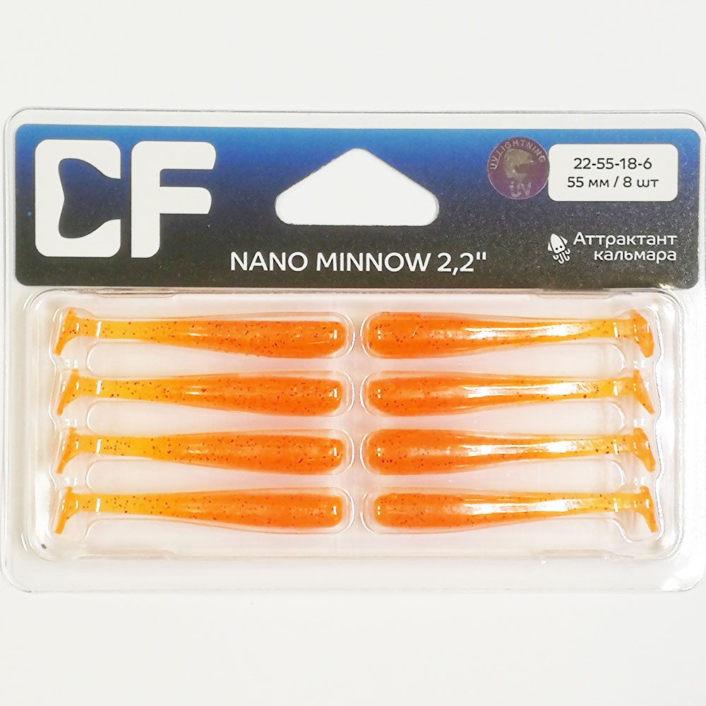 ����������� �������� Crazy Fish NANO MINNOW 2.2 22-55-18-6
