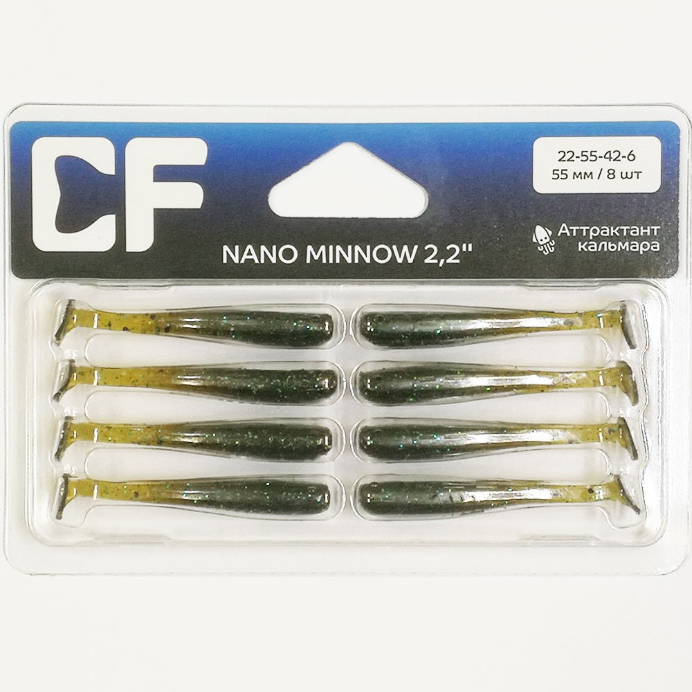 ����������� �������� Crazy Fish NANO MINNOW 2.2 22-55-42-6