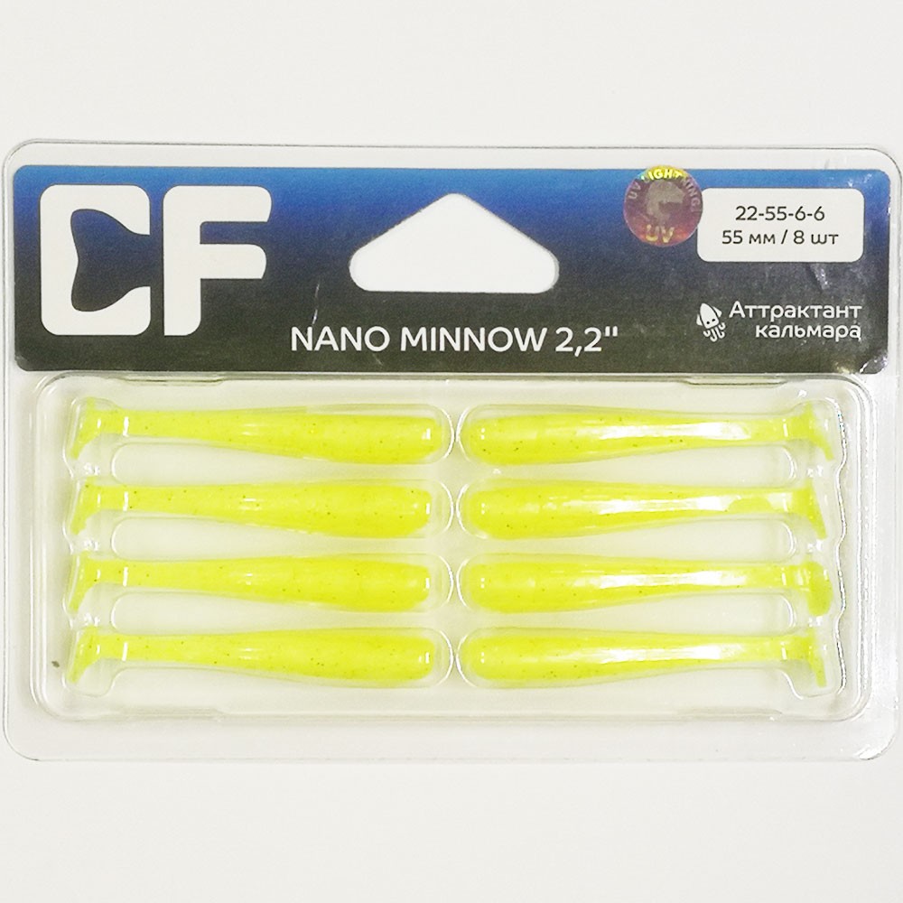 ����������� �������� Crazy Fish NANO MINNOW 2.2 22-55-6-6