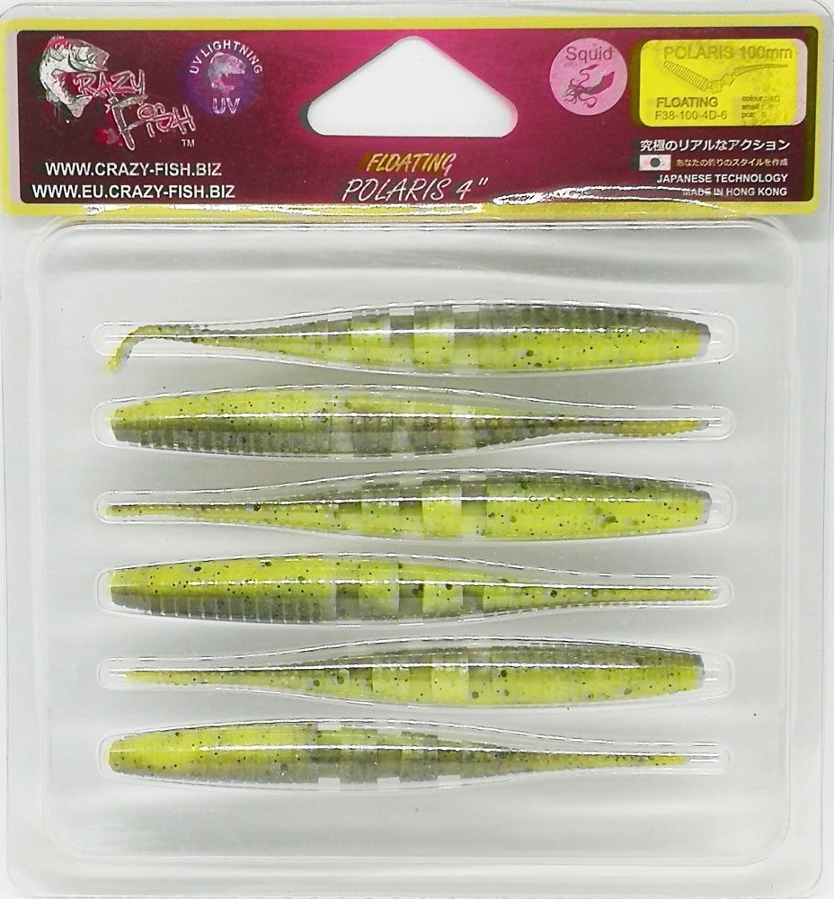   Crazy Fish POLARIS 4 38-100-4d-6-F
