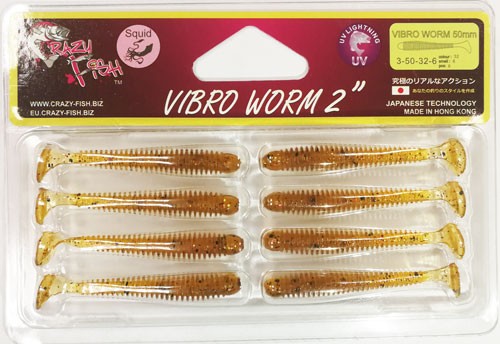   Crazy Fish VIBRO WORM 2