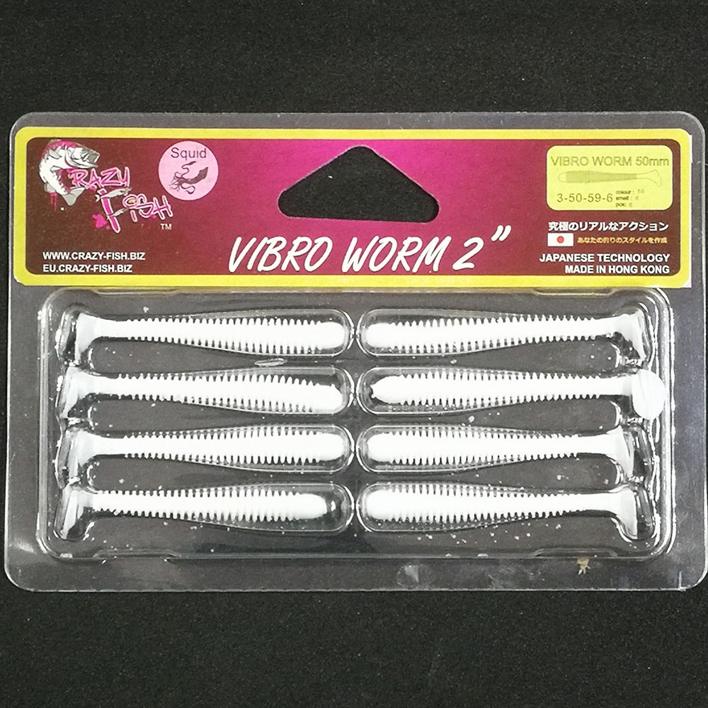   Crazy Fish VIBRO WORM 2
