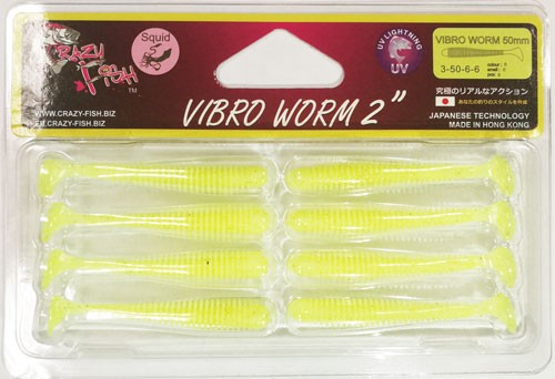   Crazy Fish VIBRO WORM 2