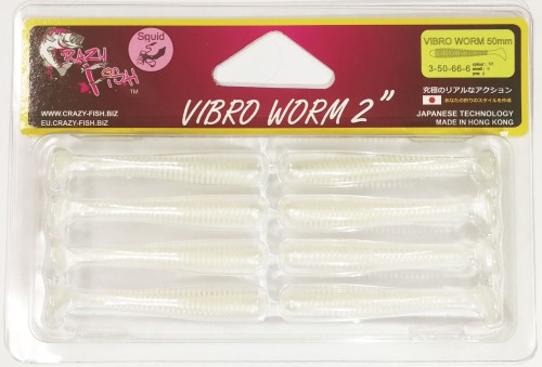   Crazy Fish VIBRO WORM 2