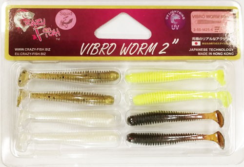   Crazy Fish VIBRO WORM 2