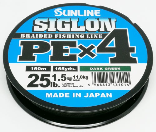   Sunline SIGLON PEx4 #2.0 150 35lb -