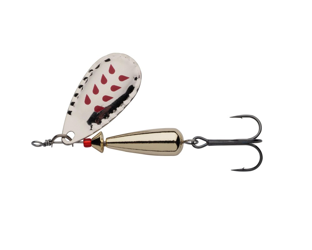  Abu Garcia Droppen 12 Silver/Red marks