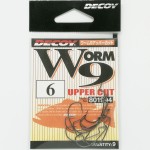 Крючок Decoy офсетный Worm 9 #6 (9 шт.)