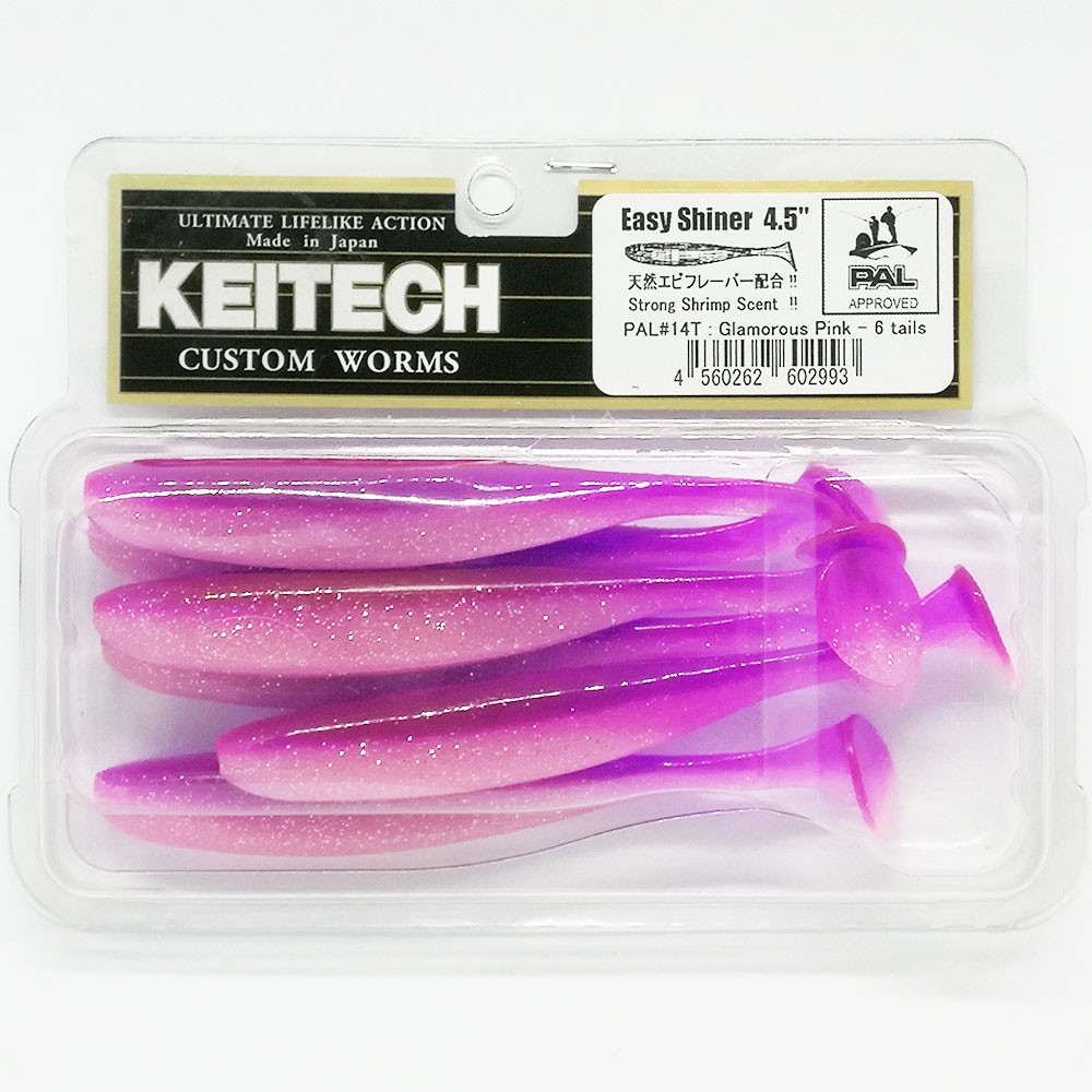 �������� ����������� Keitech Easy Shiner 4.5 PAL#14T Glamorous Pink