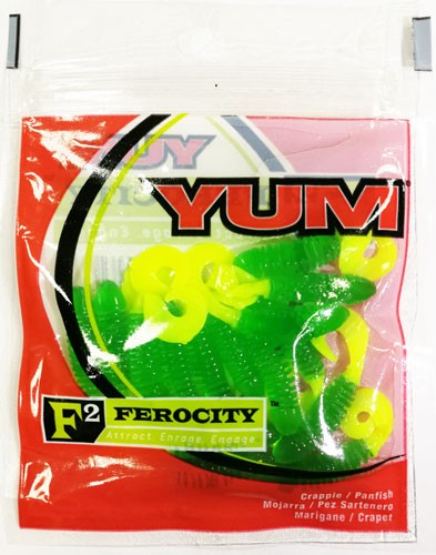   YUM Wooly Curltail 1.5 (. 15 .) YUMWCT1302 LEMON LIME