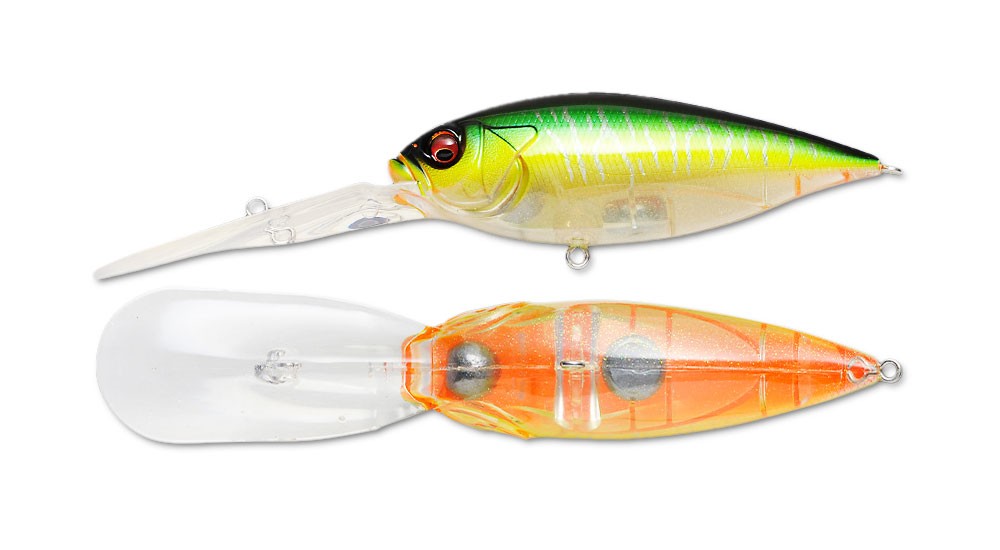  Megabass Deep-Six  8  25 floating sb hot tiger